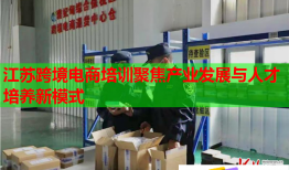 江蘇跨境電商培訓(xùn)聚焦產(chǎn)業(yè)發(fā)展與人才培養(yǎng)新模式