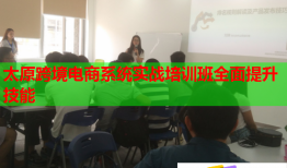 太原跨境電商系統(tǒng)實戰(zhàn)培訓班全面提升技能
