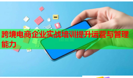 跨境電商企業(yè)實戰(zhàn)培訓(xùn)提升運(yùn)營與管理能力