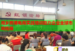 湘鄉(xiāng)跨境電商實(shí)戰(zhàn)培訓(xùn)助力企業(yè)全球市場拓展