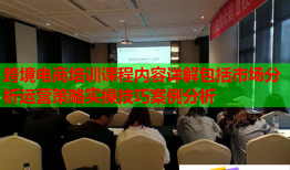 跨境電商培訓課程內(nèi)容詳解包括市場分析運營策略實操技巧案例分析
