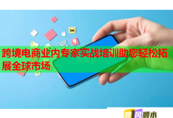 跨境電商業(yè)內(nèi)專家實(shí)戰(zhàn)培訓(xùn)助您輕松拓展全球市場