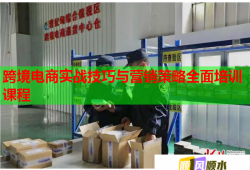 跨境電商實(shí)戰(zhàn)技巧與營銷策略全面培訓(xùn)課程