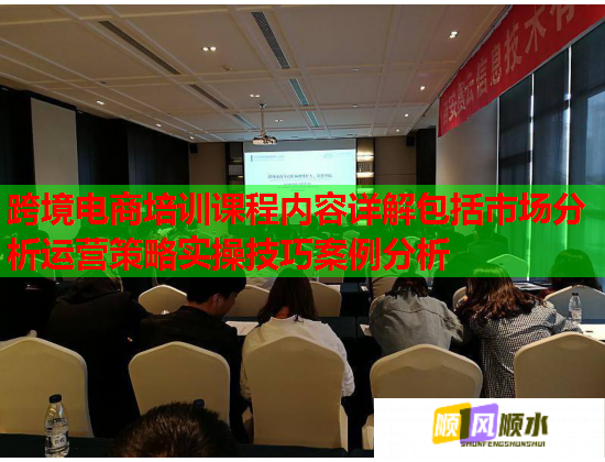 跨境電商培訓(xùn)課程內(nèi)容詳解包括市場(chǎng)分析運(yùn)營(yíng)策略實(shí)操技巧案例分析